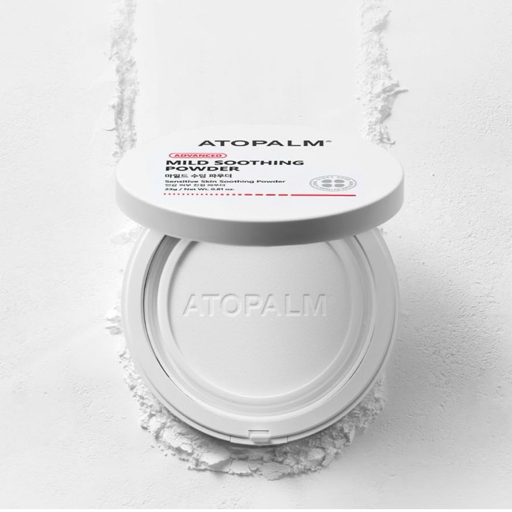 Phấn rôm Atopalm Derma Soothing Powder 23g – Dịu nhẹ, chống hăm, cho da nhạy cảm & em bé