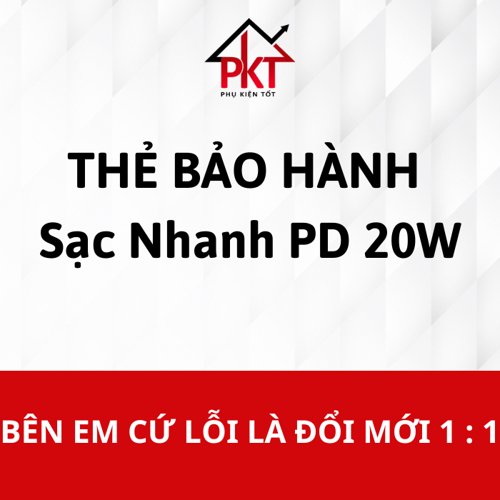 [Bảo Hành 12 Tháng] Bộ Sạc Nhanh PD 20W Cam Kết Sạc Nhanh Không Nóng Máy Bảo Hành 12 Tháng
