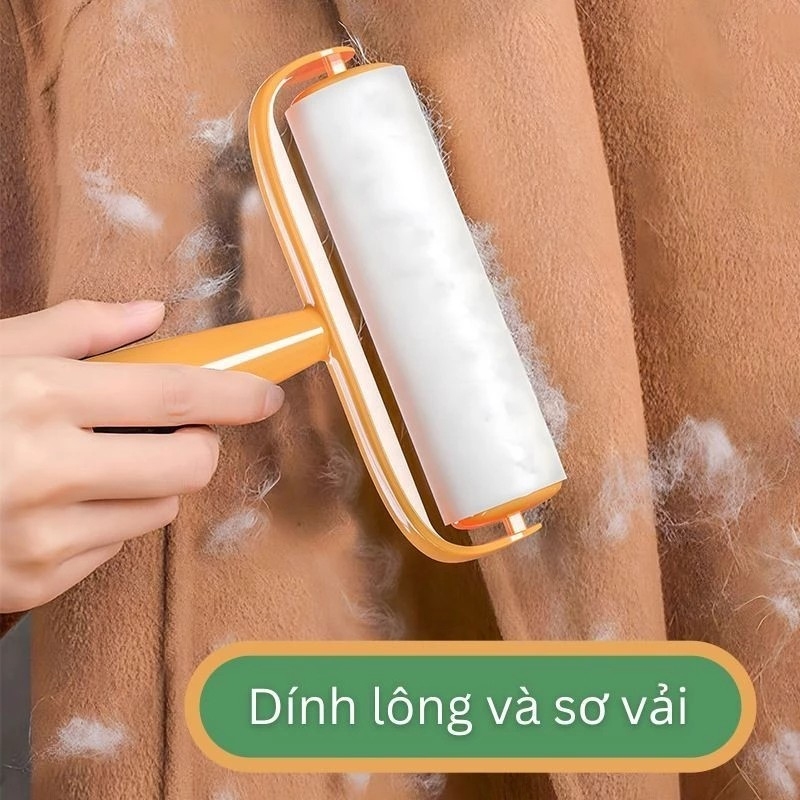 Combo-Cây lăn bụi cà rốt lõi cây lăn bụi,làm sạch quần áo lăn giường sofa lăn lông chó mèo】