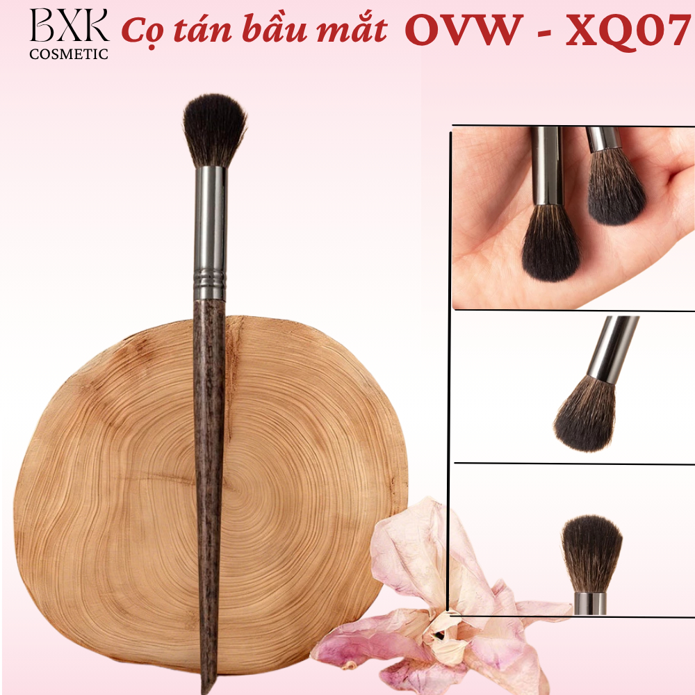 [ OVW-XQ07] Cọ trang điểm chuyên nghiệp OVW sợi lông dê cọ phủ phấn mắt lớn cọ highlight cho mắt XQ07