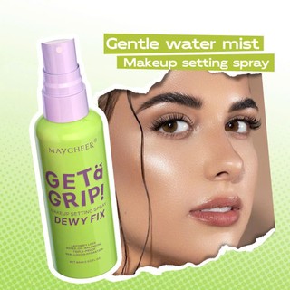 [HOT] Xịt khoá makeup khoá nền MAYCHEER Setting Spray Dewy Fix Cố định lớp trang điểm, ẩm mịn lâu trôi giữ 24h