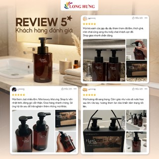 Nước rửa tay hương nước hoa Hetras Bubble Hand Wash (515ml)