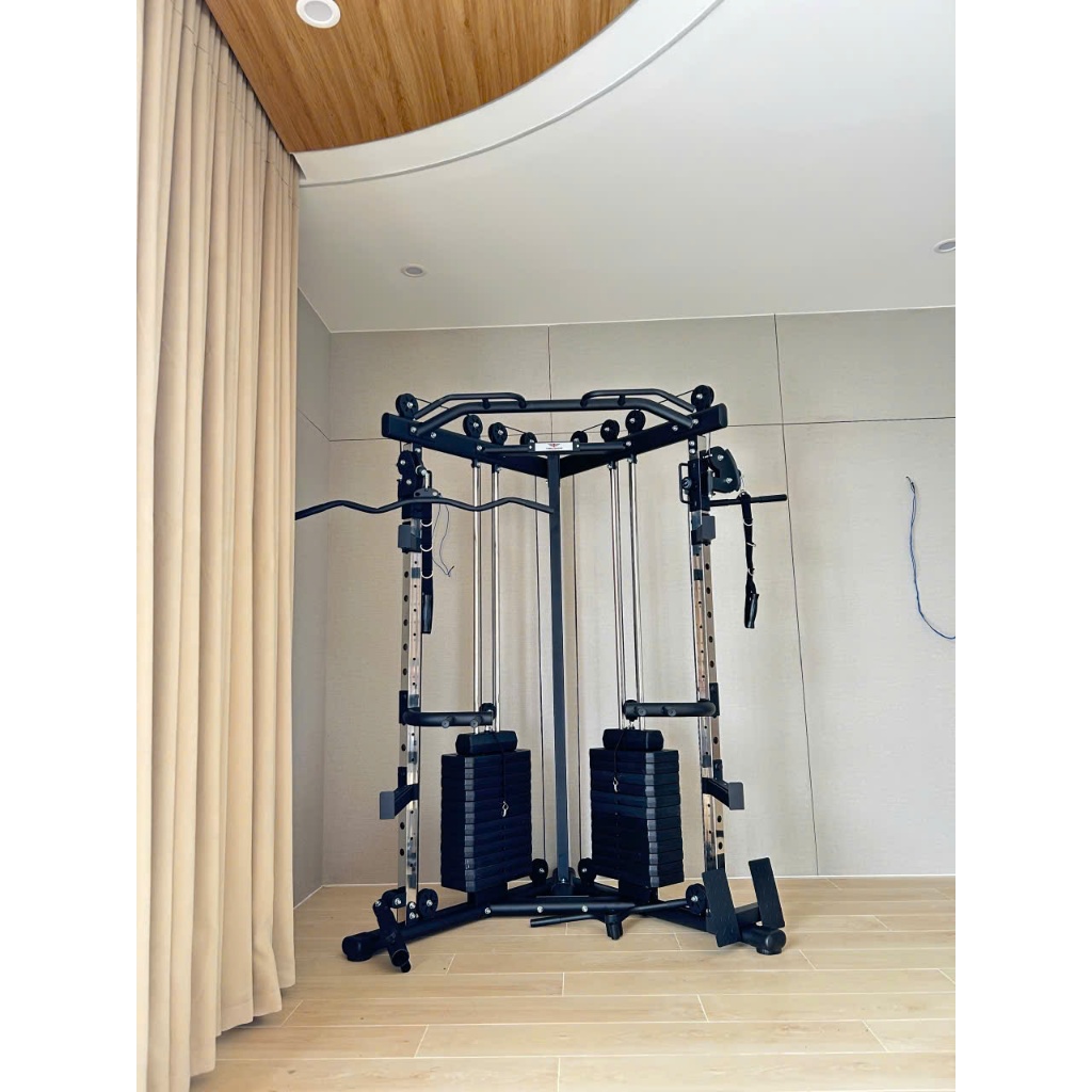 Giàn kéo tạ xô vai đôi HQ-V021