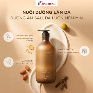 Sữa dưỡng thể hương nước hoa Hetras Therapy Body Lotion (1013 ml)