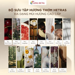 Tinh dầu nước hoa thơm phòng Hetras Premium Diffuser (500ml)