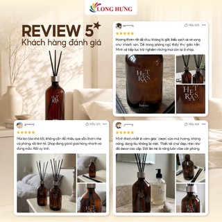 Tinh dầu nước hoa thơm phòng Hetras Premium Diffuser (500ml)