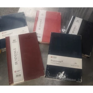Set 5 quyển sổ bìa da