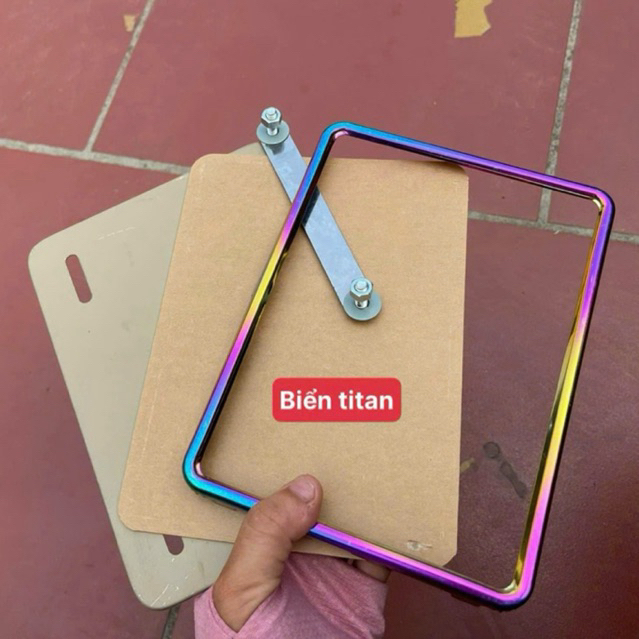 Bộ ốp biển số xe máy