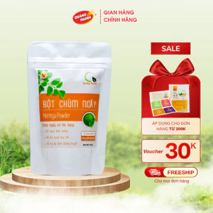 Bột Chùm Ngây Quảng Thanh, Sấy Lạnh Nguyên Chất Gói 100gr