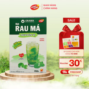 Bột Rau Má Nguyên Vị Quảng Thanh Hộp 42g (14 gói*3g)