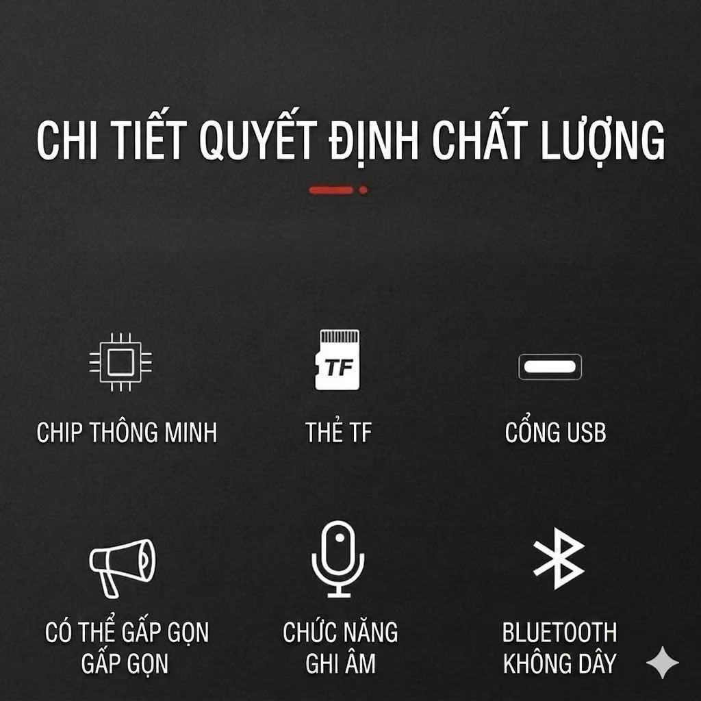 Loa Phóng Thanh 629U Bluetooth Ghi Âm, Phát Lại Có Cổng Usb Thẻ Nhớ(1pin)/ (2 pin)