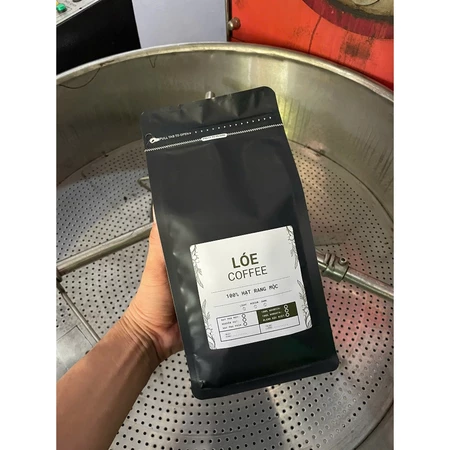 Cà phê arabica rang mộc - 1kg - LÓE COFFEE 100% rang mộc, đậm vị, không tẩm, rang mới mỗi tuần