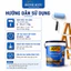 Sơn Mịn Nội Thất Sơn Màu 5L tặng kèm chổi , sơn decor nhà cửa, phòng ngủ, cửa hàng, tường nhà , dễ sử dụng
