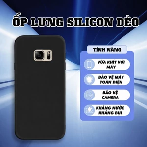 Ốp Lưng SamSung Galaxy S7 Edge - Black(Đen)