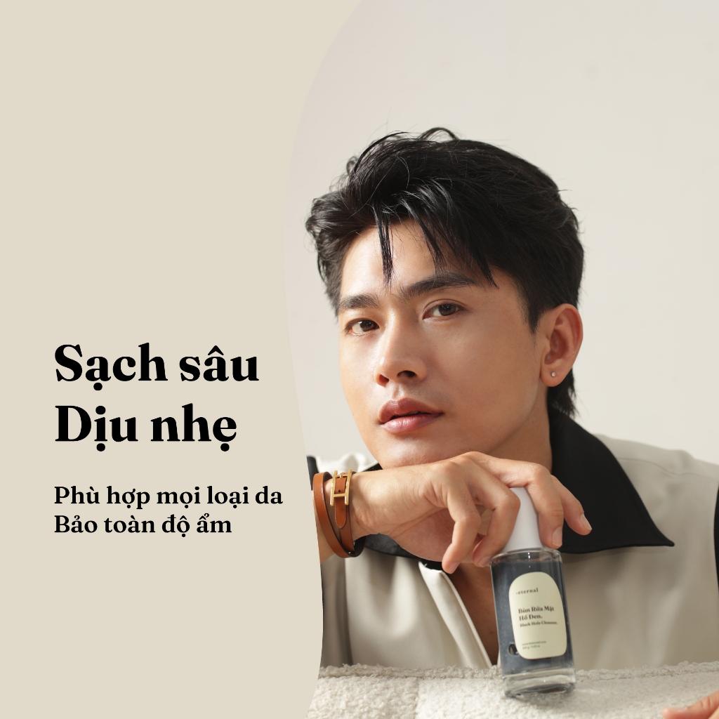 Bùn Rửa Mặt Hố Đen Eternal 100g – Sạch Sâu, Dịu Nhẹ, Chiết Xuất Bồ Hòn & Than Hoạt Tính
