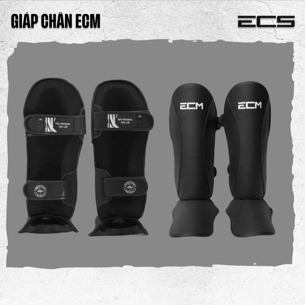 Bảo Vệ Chân ECM, Giáp Chân Kickboxing, MMA ECM 1.0, Bảo Vệ Ống Đồng