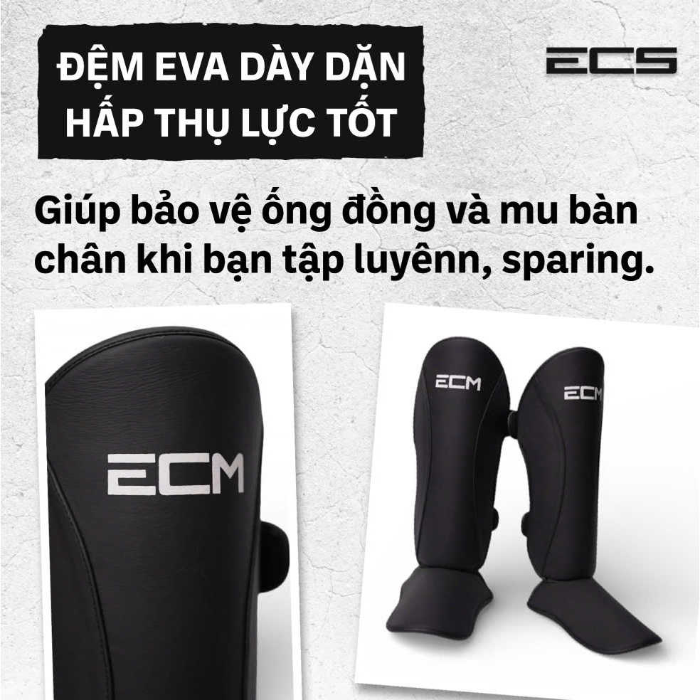 Bảo Vệ Chân ECM, Giáp Chân Kickboxing, MMA ECM 1.0, Bảo Vệ Ống Đồng