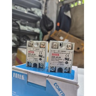 Rơ le Bán Dẫn Fotek Solid SSR 40DA