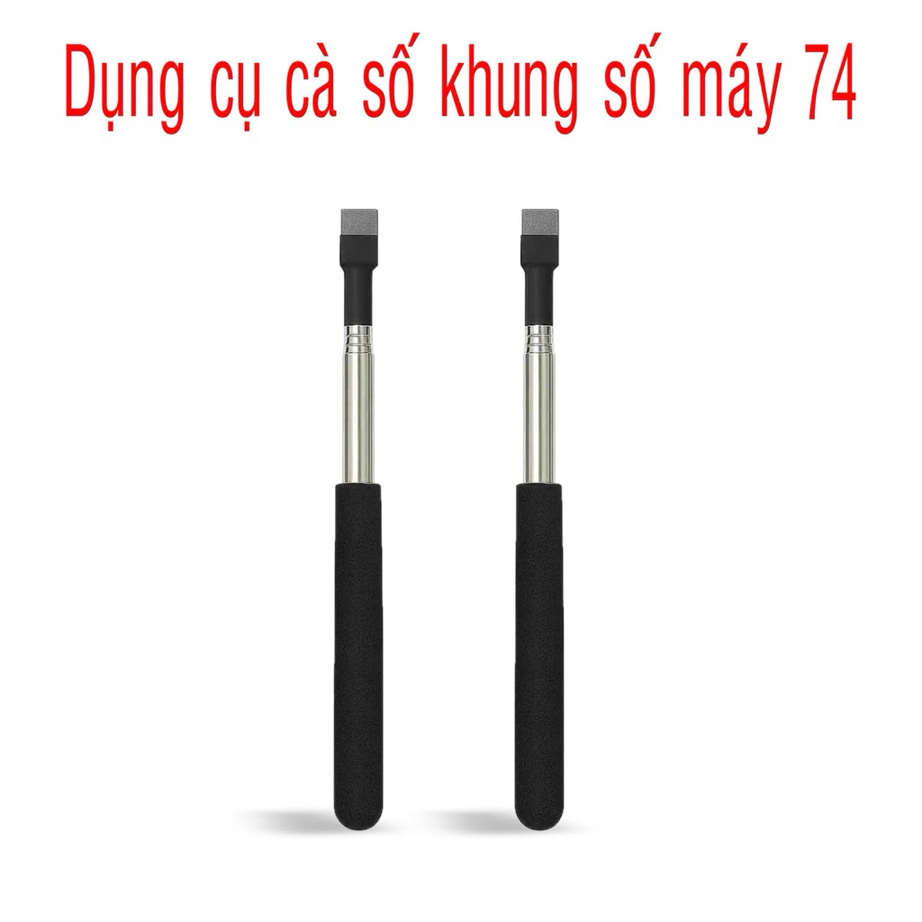 Cây Cà Số Khung Số Máy + Tặng Kèm Bộ Giấy Cà Cắt Sẵn