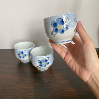Set Bộ Cốc Chén Trà Gốm Nhật - Gốm Nhật 2hand