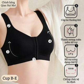 Áo Ngực Thể Thao Size Lớn Giảm Chấn Động - Cài Phía Trước, Hỗ Trợ Ngực & Thiết Kế Mỏng Nhẹ