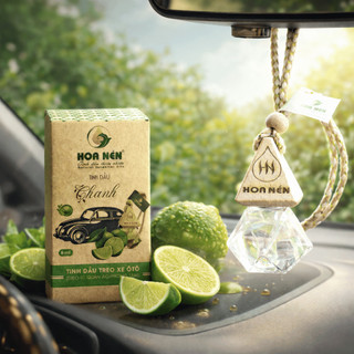 Combo tinh dầu Chanh - Hoa Nén - Khử mùi xe, không gian nhỏ, thư giãn - 100ml