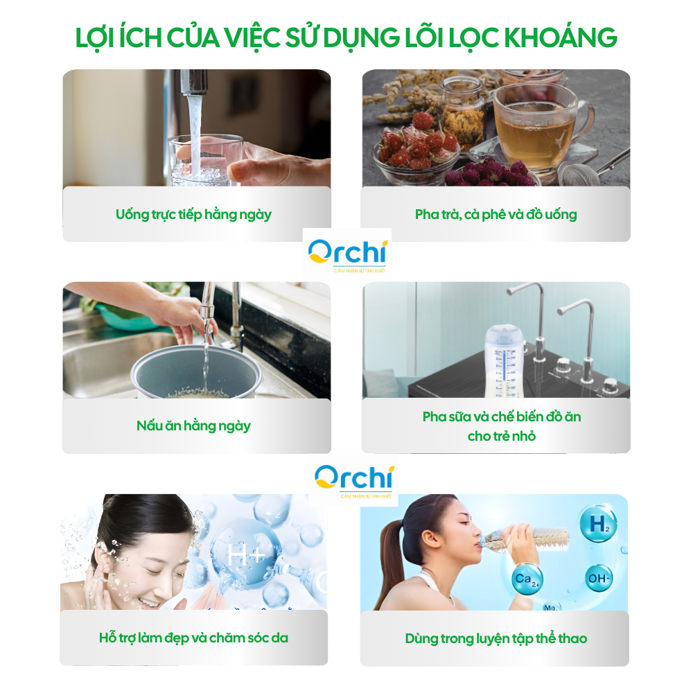 Lõi Lọc Nước Số 5 Nano Silver Kangaroo Chính Hãng Tạo Khoáng Khử Mùi Hôi Tạo Vị Ngọt Khử Mùi Nấm Mốc Diệt Khuẩn