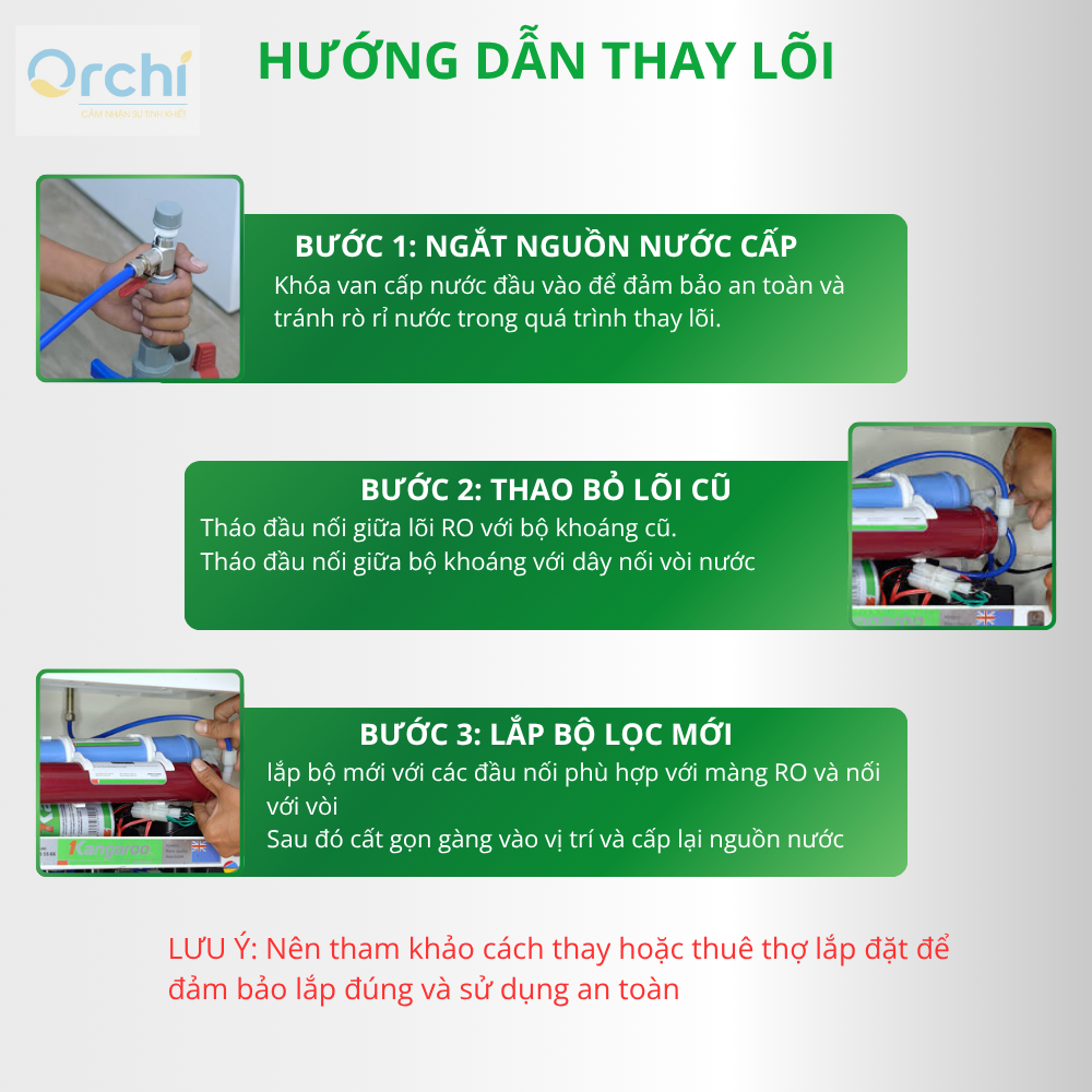 Lõi Lọc Nước Số 5 Nano Silver Kangaroo Chính Hãng Tạo Khoáng Khử Mùi Hôi Tạo Vị Ngọt Khử Mùi Nấm Mốc Diệt Khuẩn