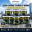 Sơn chống thấm xi măng 5 Lít- 18 Lít [tặng kèm chổi]- sơn chống thấm các mặt phẳng khe hở lớn, chống thấm mọi bề mặt