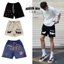 Quần Short Nỉ Bóng Rổ Logo In Nhiều Mẫu Phong Cách Thể Thao Co Giãn 2 Chiều Form Trên Gối Nam Nữ