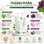 Nước hoa hồng diếp cá, tía tô, ngải cứu cho da dầu ngừa mụn giảm thâm Chinoshio Dokudami Natural Lotion 500ml