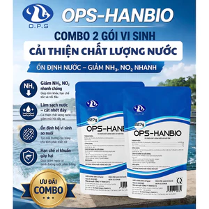 Hanbio 227gram - Giúp cải thiện chất lượng nước, phân hủy mùn bã hữu cơ trong ao tôm, cá
