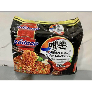Thùng mì 30 gói mì trộn sedaap vị gà Hàn quốc date t7/2026 cận date