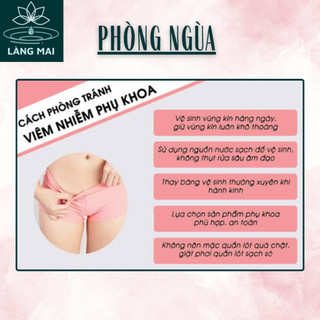 [ Có Che Tên ] Làng Mai - Bột thảo dược Làm sach Kháng khuẩn,Trầu không, Lá nhội, Chè xanh, Khổ sâm.