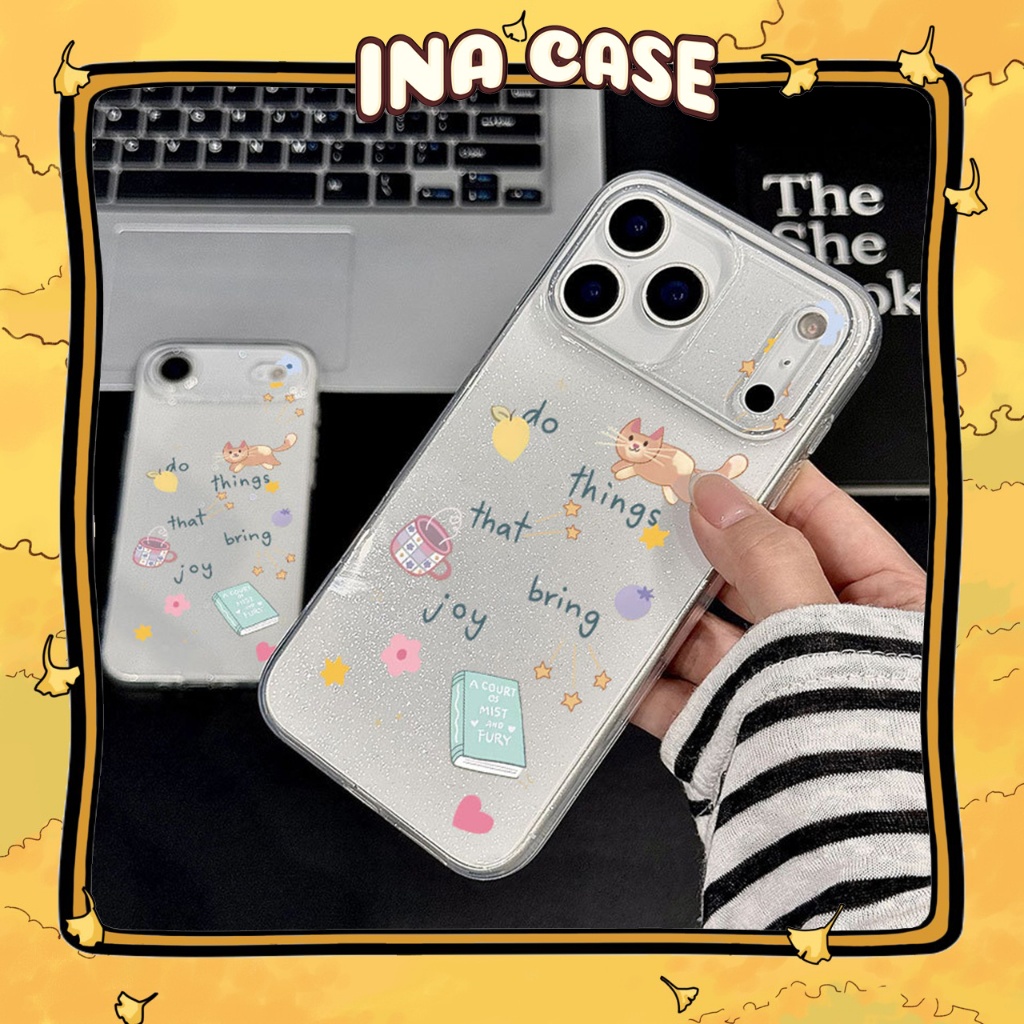 Ốp lưng điện thoại Kim Tuyến Lumi Cat cho iphone 17promax/ 17pro/ 17air/ 17/ 16promax/ 16pro/ 16plus/ 16/ 15promax/ 15