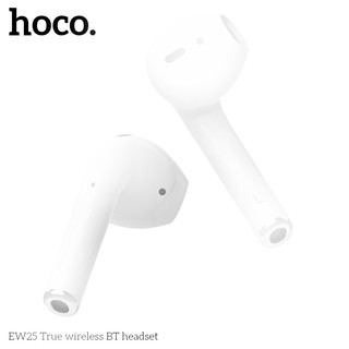 Tai nghe Bluetooth TWS Hoco EW25 W5.3, pin dùng 4H (Trắng) - Phụ Kiện Nhất Tín