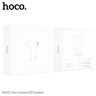 Tai nghe Bluetooth TWS Hoco EW25 W5.3, pin dùng 4H (Trắng) - Phụ Kiện Nhất Tín