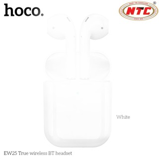 Tai nghe Bluetooth TWS Hoco EW25 W5.3, pin dùng 4H (Trắng) - Phụ Kiện Nhất Tín