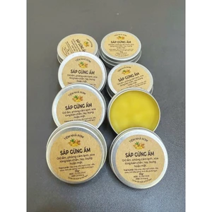 Sáp Gừng Ấm 20gr - Phòng Cảm Cho Bé Và Người Lớn Khi Trời Lạnh, Giữ Ấm