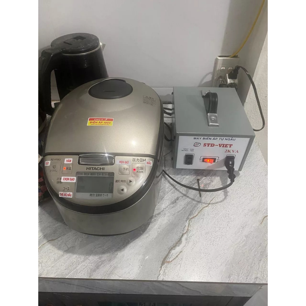 Đổi nguồn từ 220V sang 100V .Máy Biến Áp 220v sang  100V cho thiết bị nội Địa Nhật