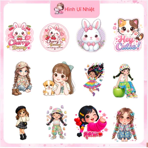 Hình in pét ủi nhiệt quần áo,nhiều mẫu nhiều size ủi tại nhà bằng bàn là bàn ủi,miếng dán ủi nhiệt,miếng DIY trang trí