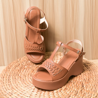 GIÀY SANDAL XUỒNG 7P QUAI BẢN ĐAN ,THANH LỊCH  SANG TRỌNG D4808