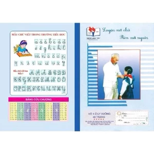 VỞ Ô LI BÁC HỒ 48 Trang