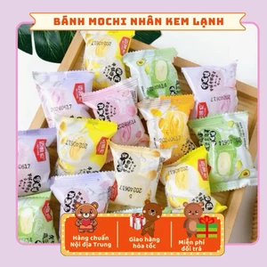 Bánh Mochi Kem Lạnh Mix Vị Nội Địa - Vỏ Dẻo Mướt, Nhân Kem Siêu Cuốn