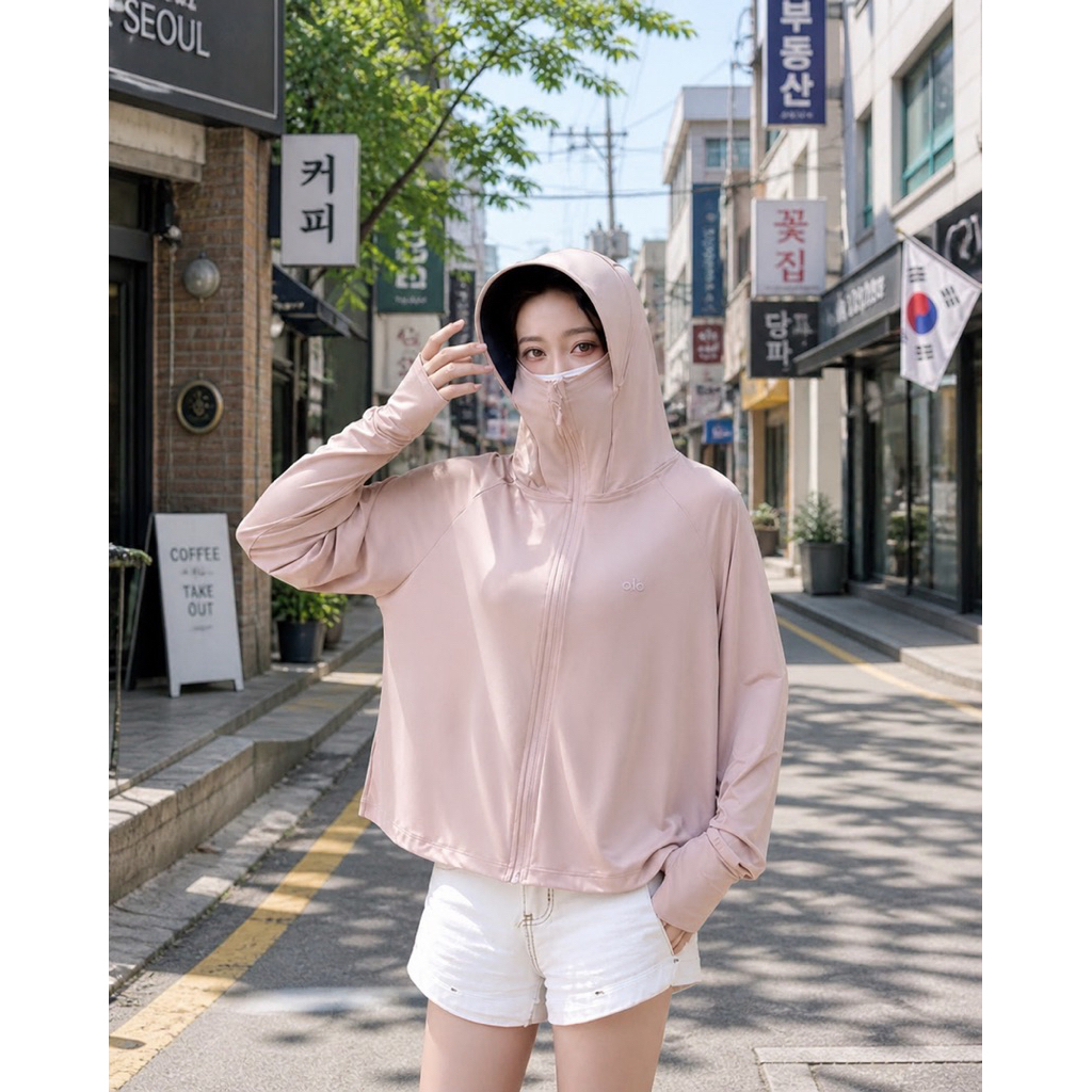 Áo nắng xoè 6669# Chất lụa băng mát đẹp. ko có túi.