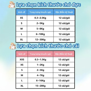 [chó cái]Tushie Treats Tã lót cho chó cái,tã chó cái siêu mềm, thấm hút tốt, tiện lợi,thoáng khí và không ngột ngạt