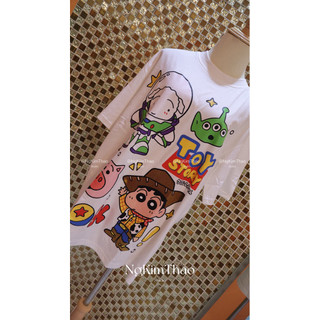 [ẢNH CHÍNH CHỦ SHOP] Áo Thun Toy Story x Shin Cotton Thái 100%