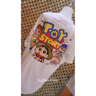 [ẢNH CHÍNH CHỦ SHOP] Áo Thun Toy Story x Shin Cotton Thái 100%