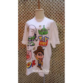 [ẢNH CHÍNH CHỦ SHOP] Áo Thun Toy Story x Shin Cotton Thái 100%