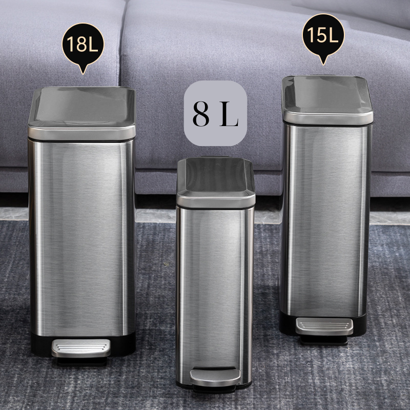 Thùng rác inox hàng thanh lý đủ size 5 lít , 8 lít, 10 lít, 12 lít, 15 lít , 18 lít ,20 lít ,22 lít